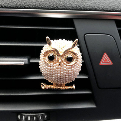 Nauji automobilių aksesuarai Pearl Owl Automobilių apdaila Automobilių oro gaiviklis Auto Outlet Kvepalai Clip Automobilių Aroma difuzorius Automobilių Papuošalai Dovanos