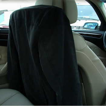 Αυτοκίνητο πίσω κάθισμα Ανοξείδωτη κρεμάστρα παλτών Βοηθητικό εσωτερικό αυτοκίνητο Αξεσουάρ αυτοκινήτου Προσκέφαλο Ρούχα Πουκάμισα Μπουφάν Στάση ρούχων