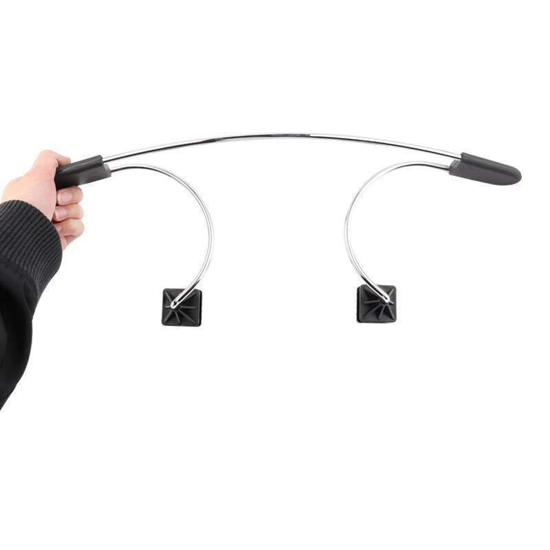 1 τμχ Προσκέφαλο καθισμάτων αυτοκινήτου Universal Κρεμάστρα ρούχων Βάση στολών Υψηλής ποιότητας Ράφι για ρούχα αυτοκινήτου Ρούχα κρεμάστρα από ανοξείδωτο ατσάλι