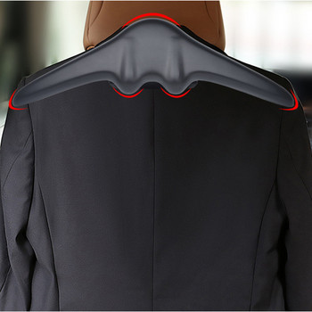 Κορυφαίας ποιότητας Κρεμάστρες παλτών αυτοκινήτου PU Δερμάτινες κρεμάστρες για κοστούμι Μπουφάν παλτό πίσω κάθισμα Προσκέφαλο Κρεμάστρα ρούχων Κρεμαστός γάντζος