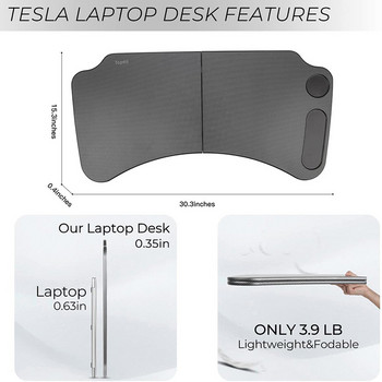 Για Tesla Model 3 2022 Model Y Δίσκος φορητού υπολογιστή Γραφείο τιμονιού για τραπέζι αυτοκινήτου Δίσκοι φαγητού φορητού υπολογιστή Δίσκος ταξιδιού για κάθισμα φαγητού