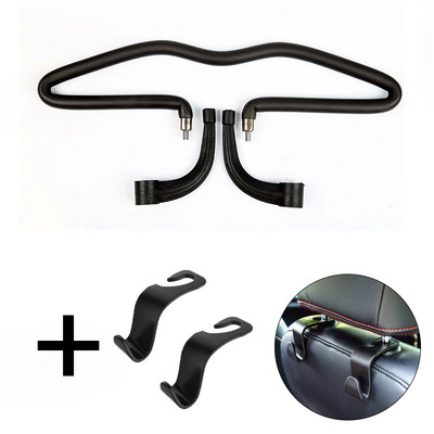 Automobilinės sėdynės Paltų kabyklos Kabykla Auto galvos atramos Drabužiai Kabantys Laikiklis Stovas Kelioninės Striukės Krepšiai Paltų pakabos Laikiklis Automobilių priedai