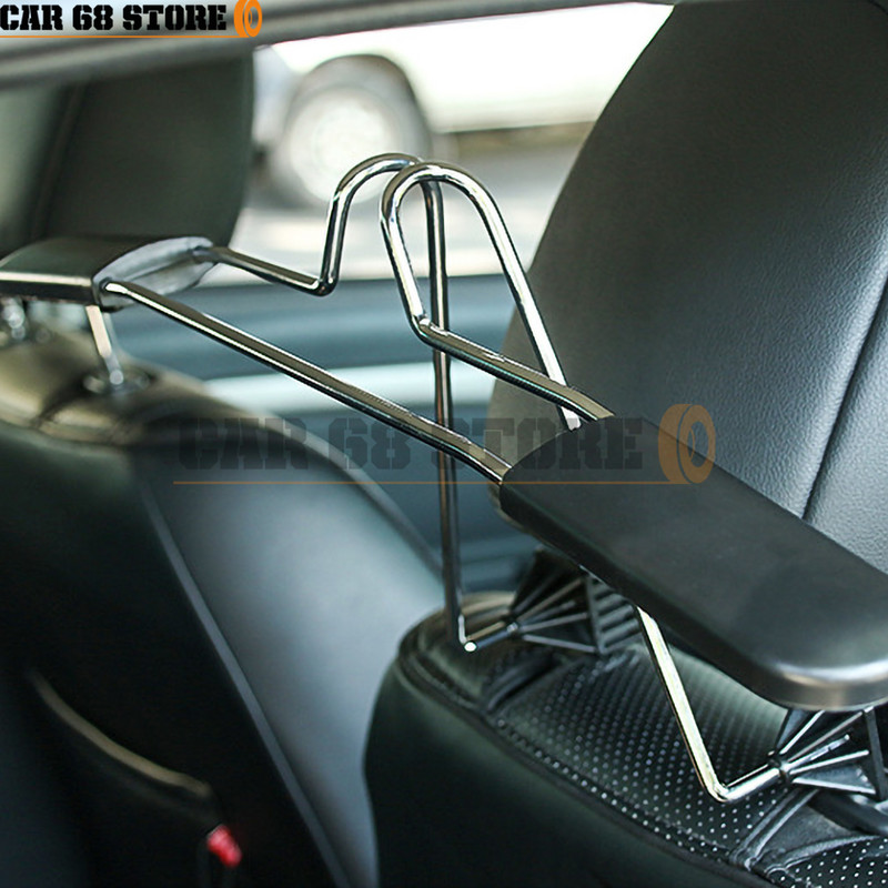 Automobilių paltų kabykla Auto Galinė sėdynė Galvos atrama Drabužiai Kostiumai Marškiniai Striukės laikiklis Kabliukas Nerūdijantis plienas Priedai Automobilių stilius