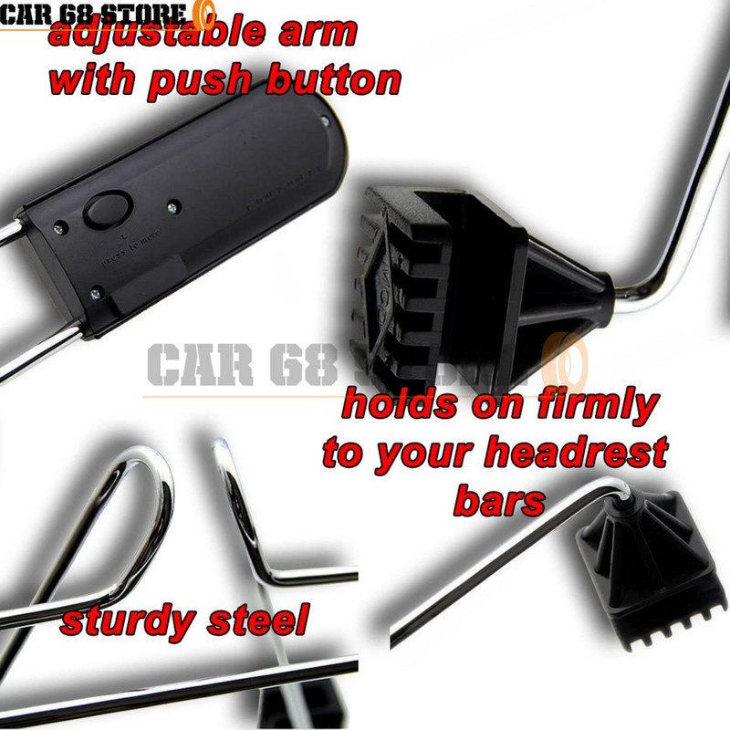 Automobilių paltų kabykla Auto Galinė sėdynė Galvos atrama Drabužiai Kostiumai Marškiniai Striukės laikiklis Kabliukas Nerūdijantis plienas Priedai Automobilių stilius