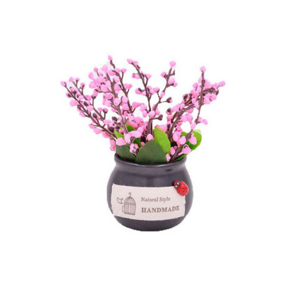 Autóbelső díszek Cserepes növény Virág Autó Belső Dekoráció Kiegészítő Nappali Hálószoba Parfüm Aromatherap Ékszer Ajándék