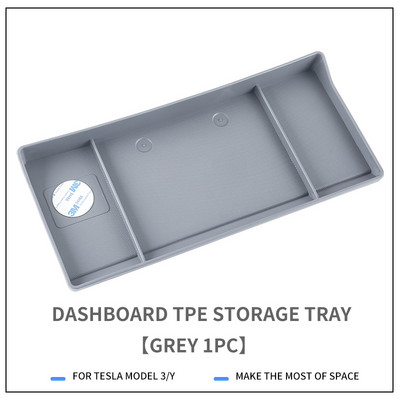 Kontrolna ploča ETC Nosač Kutija za pohranjivanje papirnatih maramica Zaslon Stražnji prostor za pohranu Dodaci za naknadnu ugradnju Potrepštine za automobile za Tesla Model 3 Y 2021. 2022.