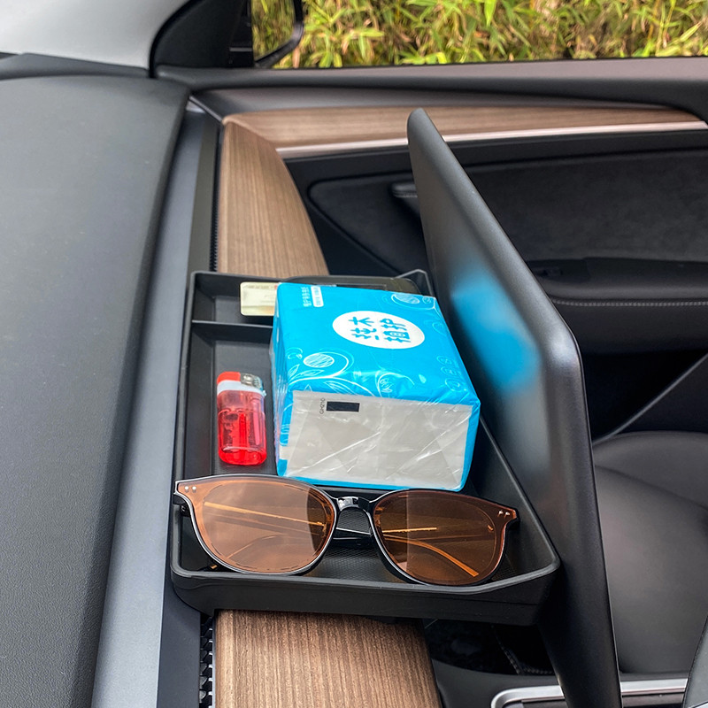 Kontrolna ploča ETC Nosač Kutija za pohranjivanje papirnatih maramica Zaslon Stražnji prostor za pohranu Dodaci za naknadnu ugradnju Potrepštine za automobile za Tesla Model 3 Y 2021. 2022.