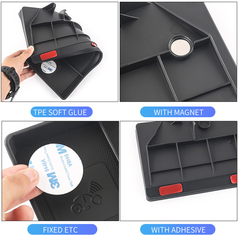Kontrolna ploča ETC Nosač Kutija za pohranjivanje papirnatih maramica Zaslon Stražnji prostor za pohranu Dodaci za naknadnu ugradnju Potrepštine za automobile za Tesla Model 3 Y 2021. 2022.
