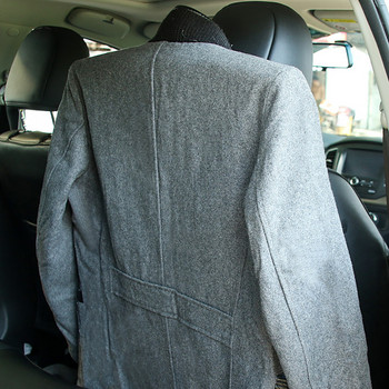 Закачалка от неръждаема стомана Автомобилна седалка Облегалка за глава Закачалка за дрехи Якета Костюми Притежател Висококачествена стойка за дрехи за кола