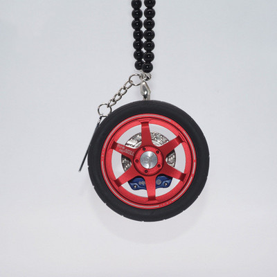 Cadou creativ Pandantive pentru mașină Odorizant butuc roată Parfum Oglinda retrovizoare suspendată Decorare Accesorii pentru interiorul mașinii