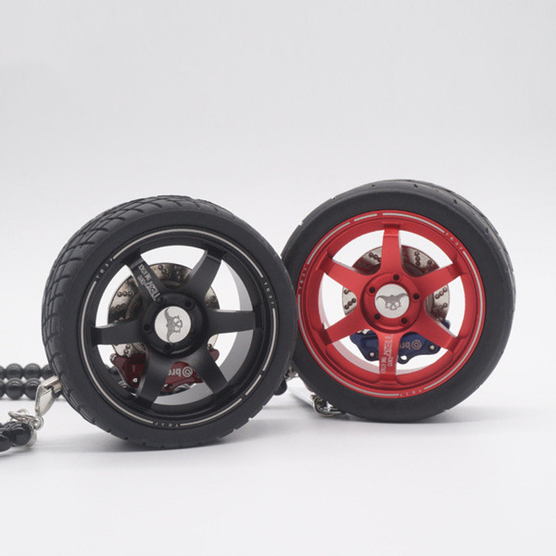 Cadou creativ Pandantive pentru mașină Odorizant butuc roată Parfum Oglinda retrovizoare suspendată Decorare Accesorii pentru interiorul mașinii