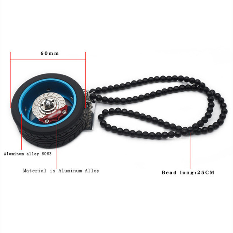 Cadou creativ Pandantive pentru mașină Odorizant butuc roată Parfum Oglinda retrovizoare suspendată Decorare Accesorii pentru interiorul mașinii