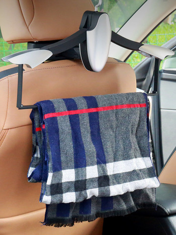 Закачалка за кола Закачалка за яке Яке Костюм Дрехи ABS Многофункционално автомобилно палто Преносим сгъваем аксесоар за пътуване