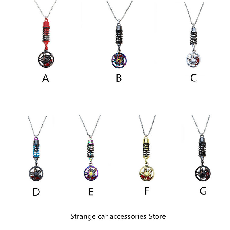 Autodekoratsiooni ripats auto ratta võtmehoidja jaoks auto tahavaatepeegli rippuv kaunistus võtmehoidja ripats auto tarvikute jaoks.