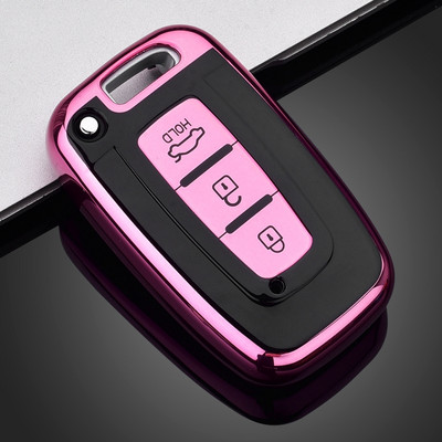 Μαλακή θήκη TPU Κλειδί αυτοκινήτου για Hyundai Solaris HB20 Veloster SR IX35 Accent Elantra i30 Για αξεσουάρ KIA RIO K2 K3 Sportage