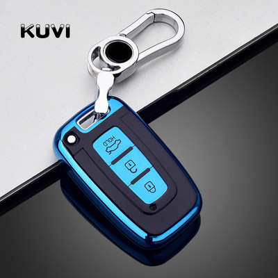 Μαλακή θήκη TPU Κλειδί αυτοκινήτου για Hyundai Solaris HB20 Veloster SR IX35 Accent Elantra i30 Για αξεσουάρ KIA RIO K2 K3 Sportage