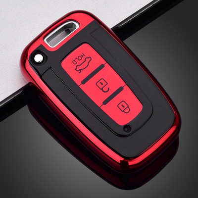 Μαλακή θήκη TPU Κλειδί αυτοκινήτου για Hyundai Solaris HB20 Veloster SR IX35 Accent Elantra i30 Για αξεσουάρ KIA RIO K2 K3 Sportage