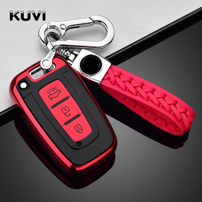 Μαλακή θήκη TPU Κλειδί αυτοκινήτου για Hyundai Solaris HB20 Veloster SR IX35 Accent Elantra i30 Για αξεσουάρ KIA RIO K2 K3 Sportage