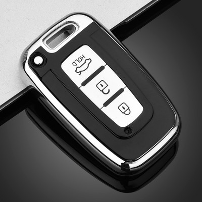 Μαλακή θήκη TPU Κλειδί αυτοκινήτου για Hyundai Solaris HB20 Veloster SR IX35 Accent Elantra i30 Για αξεσουάρ KIA RIO K2 K3 Sportage
