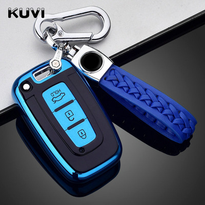 Μαλακή θήκη TPU Κλειδί αυτοκινήτου για Hyundai Solaris HB20 Veloster SR IX35 Accent Elantra i30 Για αξεσουάρ KIA RIO K2 K3 Sportage