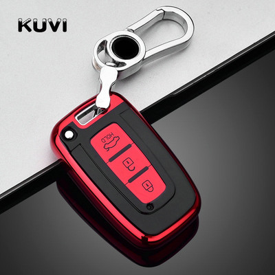Μαλακή θήκη TPU Κλειδί αυτοκινήτου για Hyundai Solaris HB20 Veloster SR IX35 Accent Elantra i30 Για αξεσουάρ KIA RIO K2 K3 Sportage