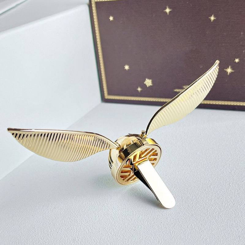 Golden Snitch autódíszek ötvözött autó szellőzőnyílások parfüm klip légfrissítő autó belső illat dekoráció