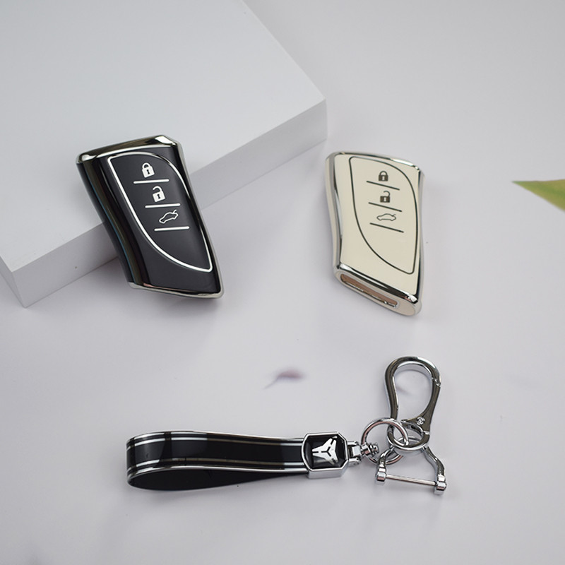 Kutija za ključeve automobila Shell Cover Fob za Lexus 3 4 gumba NX ES UX US RC LX GX IS RX 200 250h 350h LS 450h 260h 300h UX200 Dodaci