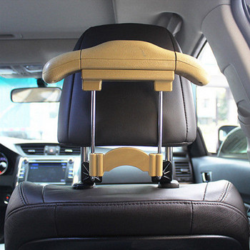 Багажник Мини държач за палто Риза за кола Облегалка за глава Закачалка за дрехи Лесно инсталиране Седалка Универсално преносимо издръжливо регулируемо яке