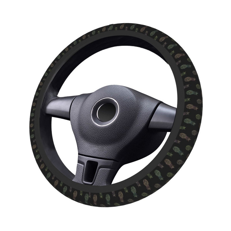 Pineapple Fruit autós kormánykerék burkolat 37-38 csúszásgátló kormánykerék védőburkolat Elastische autóstílusú autótartozékok