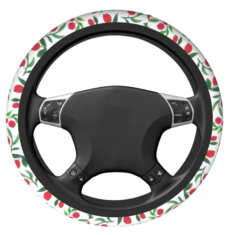 Cherry Fruit Slatka modna navlaka za volan automobila 37-38 Protuklizna Prikladna auto dekoracija Dodaci za interijer