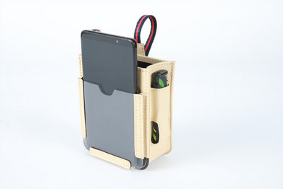 Többfunkciós PU bőr autós levegőkimenet akasztós tárolódoboz mobiltelefon táska járműszervező autó belső dekorációs kiegészítők