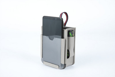 Többfunkciós PU bőr autós levegőkimenet akasztós tárolódoboz mobiltelefon táska járműszervező autó belső dekorációs kiegészítők