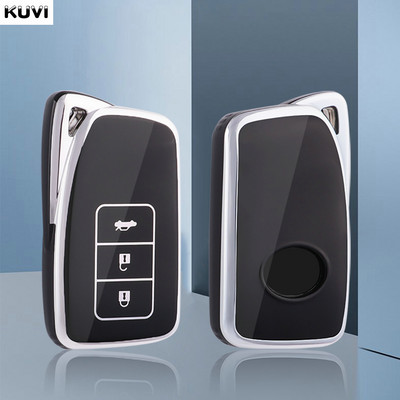 НОВ TPU калъф за дистанционен ключ за кола Shell Cover Fob за Lexus NX IS RX ES GX LX LS UX GS 200 260 300 350 NX200 NX300 RX350 ES300 Keyless