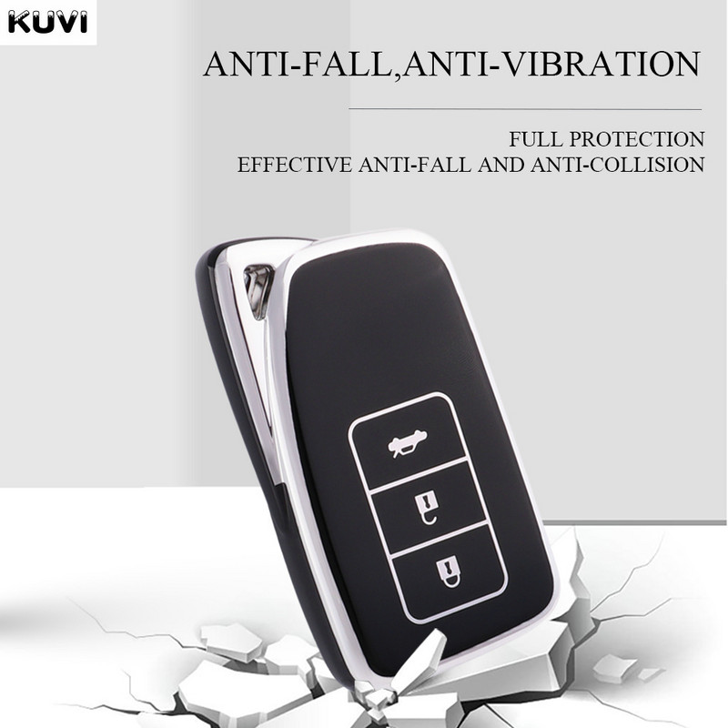 NOVO TPU kućište za daljinski ključ za automobil Shell Cover Fob za Lexus NX IS RX ES GX LX LS UX GS 200 260 300 350 NX200 NX300 RX350 ES300 bez ključa