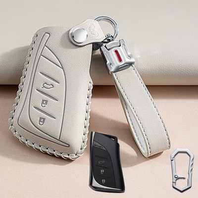 Za Lexus UX ES UX200 UX250h ES200 ES300h ES350 US200 US260h Kožna kutija za daljinski ključ za automobil Držač Smart Keychain Pink Novo