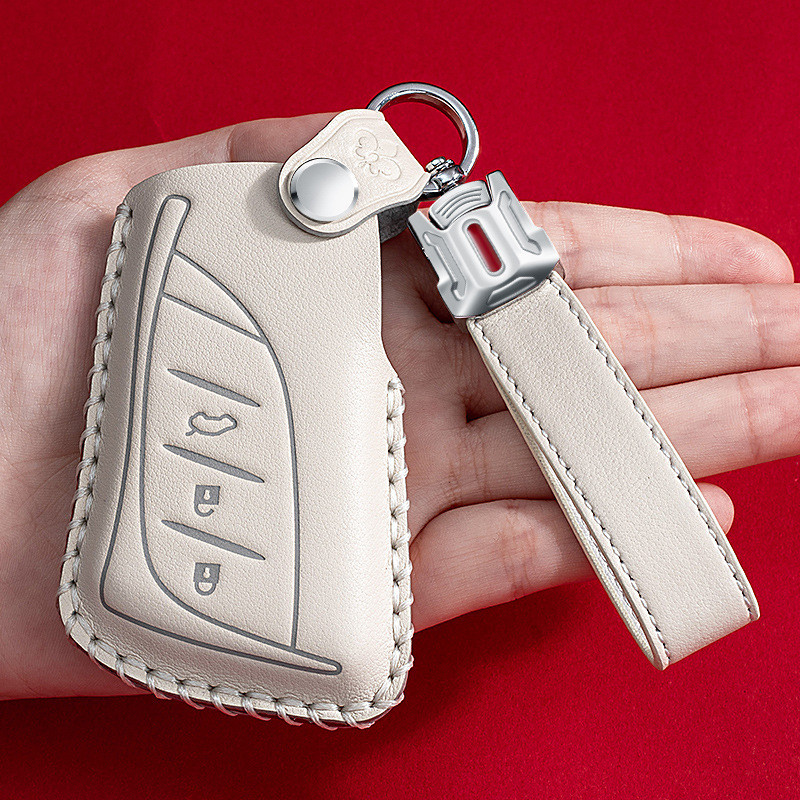 Za Lexus UX ES UX200 UX250h ES200 ES300h ES350 US200 US260h Kožna kutija za daljinski ključ za automobil Držač Smart Keychain Pink Novo