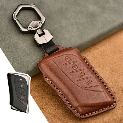 Futrola za daljinski ključ od prave kože, preklopna maska, 4 gumba za Lexus ES UX NX LC500 UX200 ES350 UX200 LS500 LS500H LC500h ES300h