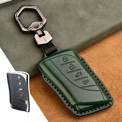 Futrola za daljinski ključ od prave kože, preklopna maska, 4 gumba za Lexus ES UX NX LC500 UX200 ES350 UX200 LS500 LS500H LC500h ES300h