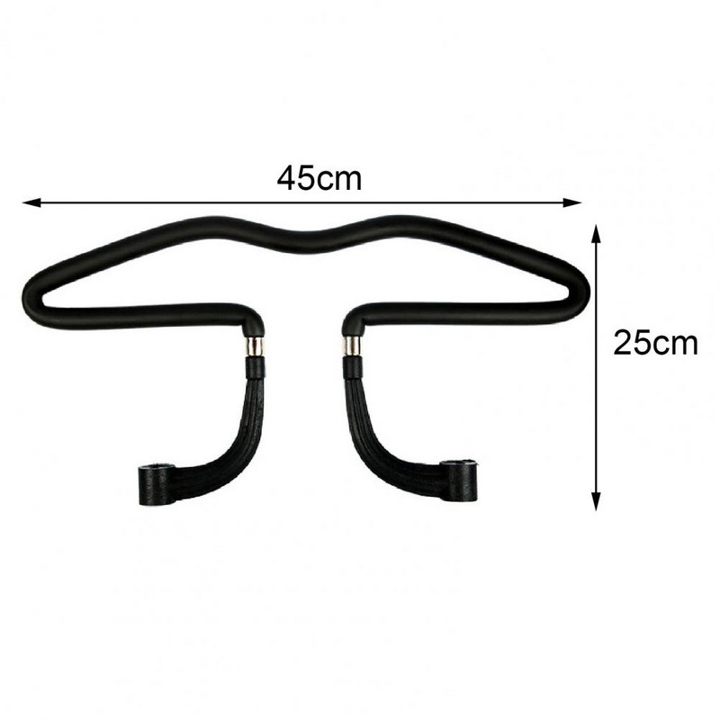 Vješalica za auto Čvrsta vješalica za odjeću 3D dizajn Višenamjenski Jednostavan organizator za pohranu u unutrašnjosti automobila od nehrđajućeg čelika