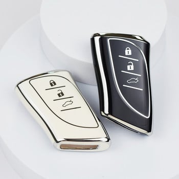3/4 Κουμπιά TPU Θήκη κλειδιού αυτοκινήτου για Lexus NX ES UX US RC LX GX IS RX 200 250h 350h LS 450h 260h 300h UX200 Shell