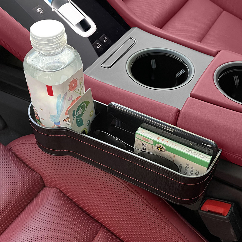 Automobilinės sėdynės plyšio laikymo dėžutės tarpo organizatorius įtrūkimo telefono dėklo dekoras Automobilio interjero priedai JAC Lifan Lada Isuzu Kia Jeep