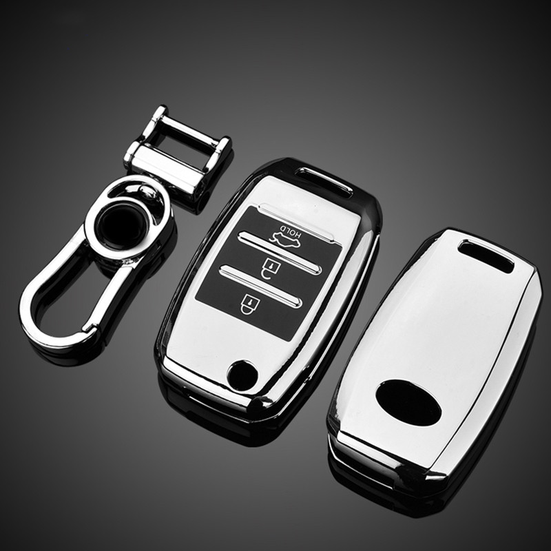 Badu.bg Висококачествен калъф за ключ TPU за кола за Kia Rio 3 K2 Ceed ...