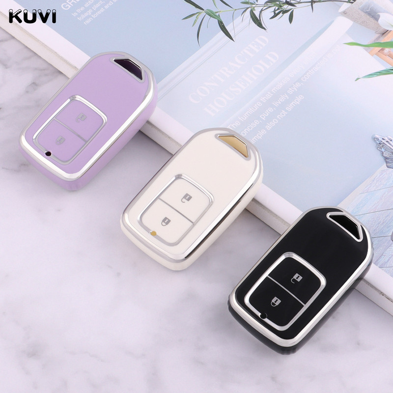 TPU navlaka za auto daljinski ključ za Honda Lucky Vezel City Civic Jazz BRV BR-V HRV HR-V Shuttle Gp8 19CRV Jade Freed Odyssey 2017