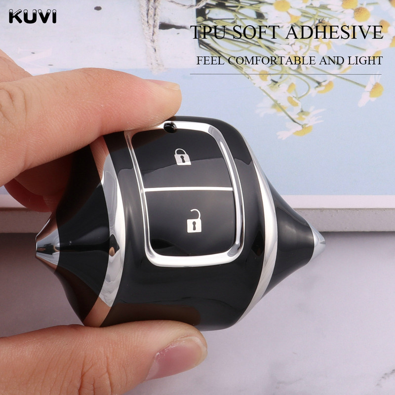 TPU navlaka za auto daljinski ključ za Honda Lucky Vezel City Civic Jazz BRV BR-V HRV HR-V Shuttle Gp8 19CRV Jade Freed Odyssey 2017