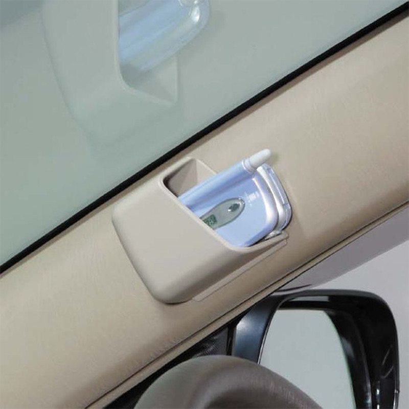 2vnt Automobilinis tvarkytuvas Auto sunkvežimio stulpelio laikymo dėžutė cigarečių telefonų akiniai IC kortelių laikiklis Tvarkyklės krepšys Automobilių stiliaus priedai