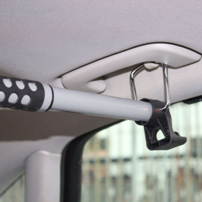 Autós ruhafogas lakóautó teherautó SUV Teleszkópos rúd Jármű ruhaállvány Önvezető teleszkópos ruhaszárító rúd