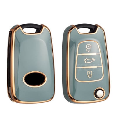 TPU zaštitna kutija za ključeve automobila Shell Fob za KIA Rio 3 Soul Optima Ceed K2 K5 Cerato Sportage za Hyundai Elantra Accent i20 i30 ix35
