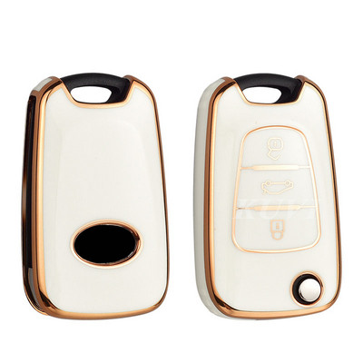 TPU zaštitna kutija za ključeve automobila Shell Fob za KIA Rio 3 Soul Optima Ceed K2 K5 Cerato Sportage za Hyundai Elantra Accent i20 i30 ix35