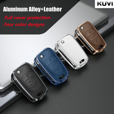 Carcasa din aliaj pentru chei de mașină Shell Fob pentru KIA Rio 3 Soul Optima Ceed K2 K5 Cerato Sportage pentru Hyundai Elantra Accent i20 i30 ix35