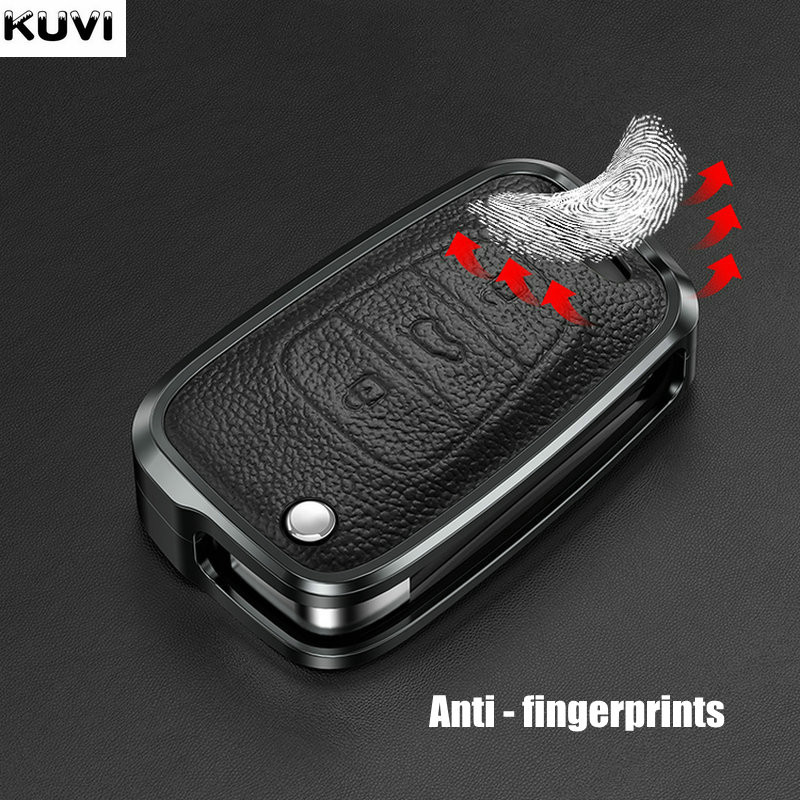 Kućište za ključeve od legure automobila Poklopac Shell Fob za KIA Rio 3 Soul Optima Ceed K2 K5 Cerato Sportage za Hyundai Elantra Accent i20 i30 ix35